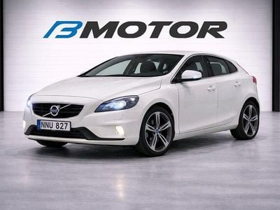 Begagnad Volvo V40 R-Design 122 HK (89 kW) 2016 Vit Halvkombi