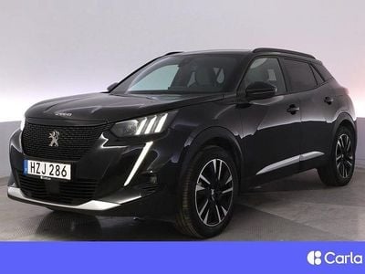 Svart Begagnad 2021 Peugeot e-2008 GT SUV | 204 900 kr (Marknadspris)