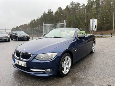 begagnad BMW 320 Cabriolet d 184hk AUT Navi D-Värmare Nyservad Fullurustad