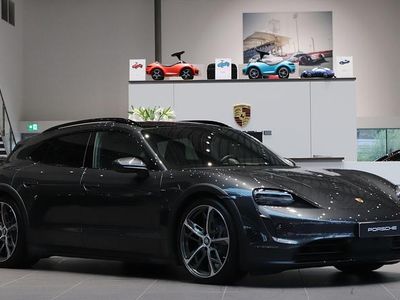 Begagnad Porsche Taycan Cross Turismo 300 kW (408 HK) 2024 Grå