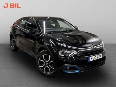 Begagnad Citroën e-C4 Feel 100 kW (136 HK) 2022 Svart Halvkombi