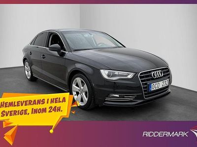Svart Begagnad 2014 Audi A3 Ambition Sedan | 124 900 kr