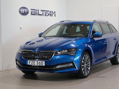 Blå Begagnad 2023 Skoda Superb Business Line Kombi | 409 900 kr (Lite dyr)