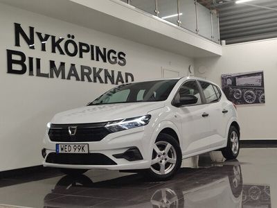 Begagnad Dacia Sandero 92 HK (67 kW) 2022 Vit Halvkombi