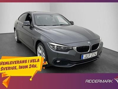 Grå Begagnad 2018 BMW 420 Gran Coupé Sport Line Sportkupé | 244 700 kr (Marknadspris)