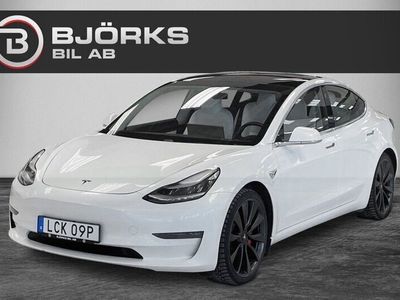 begagnad Tesla Model 3 Performance AP Panorama Navi 510hk 3900kr/mån