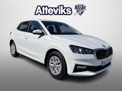 Ny Skoda Fabia Selection 116 HK (85 kW) 2025 Vit Halvkombi