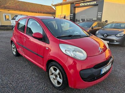 Röd Begagnad 2007 Citroën C1 Halvkombi | 24 900 kr (Marknadspris)