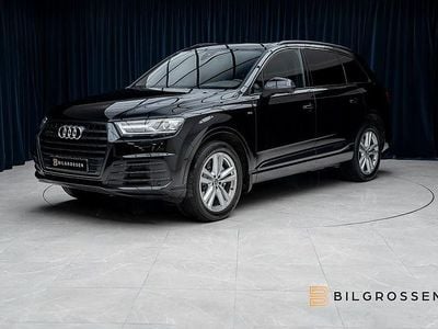 Svart Begagnad 2016 Audi Q7 S-Line SUV | 299 900 kr (Marknadspris)