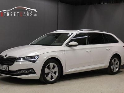 Begagnad Skoda Superb Business Line 190 HK (139 kW) 2020 Vit Kombi