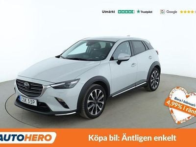 Begagnad Mazda CX-3 Exclusive-Line 151 HK (111 kW) 2019 Vit SUV