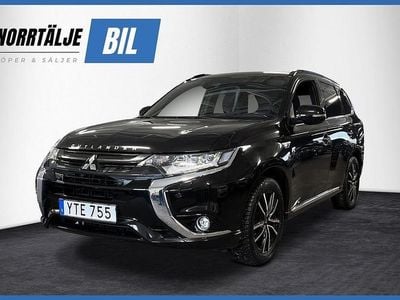 Begagnad Mitsubishi Outlander Edition 203 HK (149 kW) 2018 Svart SUV
