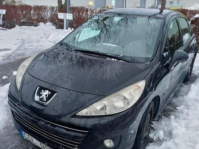 Svart Begagnad 2009 Peugeot 207 Halvkombi | 6 000 kr (Superpris)