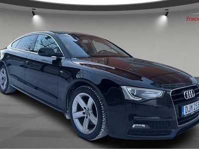 Begagnad Audi A5 Sportback S-Line 190 HK (139 kW) 2015 Svart Halvkombi