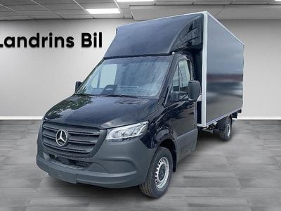 Svart Ny 2025 Mercedes Sprinter Van | 768 750 kr (Marknadspris)
