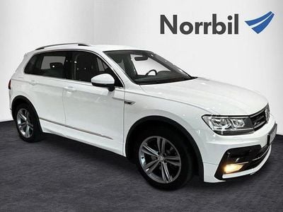 Vit Begagnad 2019 VW Tiguan R-line SUV | 259 000 kr (Marknadspris)
