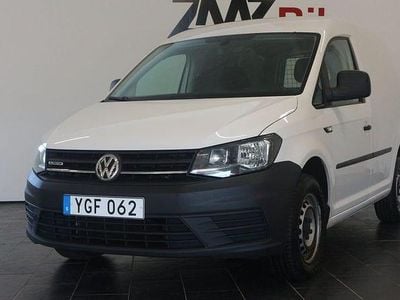 Vit Begagnad 2017 VW Caddy Minibuss | 84 900 kr (Marknadspris)