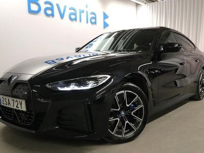 Begagnad BMW i4 Shadowline 442 kW (601 HK) 2022 Svart Sedan