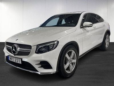 Begagnad Mercedes GLC350 2017 Vit Sportkupé