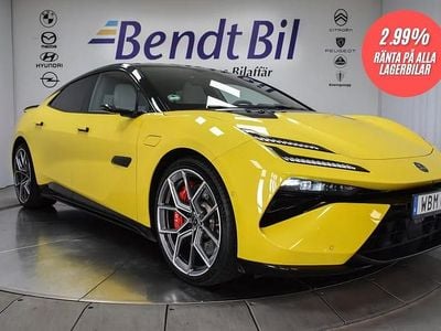 Begagnad Lotus Emeya 450 kW (612 HK) 2024 Solar yellow metallic Halvkombi