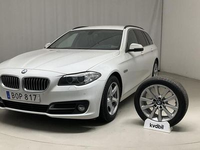 begagnad BMW 520 d xDrive 190hk Läder Dragkrok Sensorer