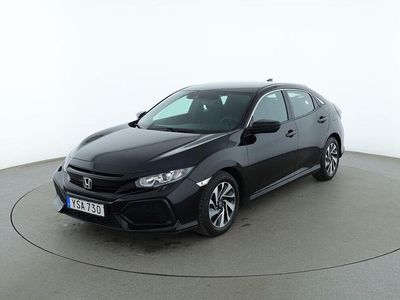 Svart Begagnad 2018 Honda Civic Comfort Sedan | 127 000 kr (Marknadspris)