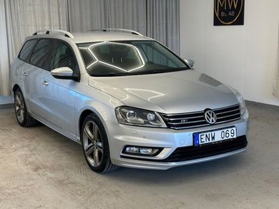 begagnad VW Passat 2.0 TDI 4Motion R-Line 12200mil D-värm Ev