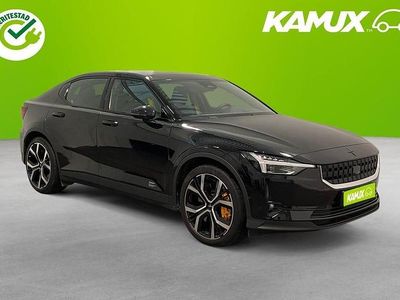 Svart Begagnad 2021 Polestar 2 Performance Halvkombi | 399 800 kr (Marknadspris)