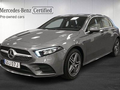 Begagnad Mercedes A250 AMG 218 HK (160 kW) 2021 Grå Halvkombi