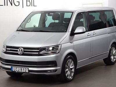begagnad VW Multivan 2.0 TDI 4M 7-Sits Glastak Värmare Drag 2018, Minibuss