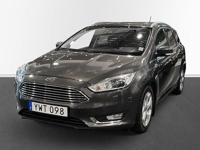 Grå Begagnad 2018 Ford Focus Kombi | 169 000 kr (Marknadspris)