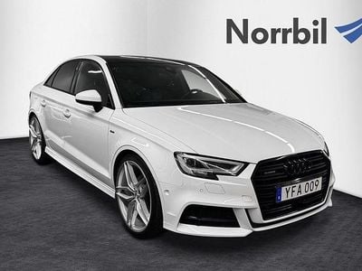 Vit Begagnad 2016 Audi A3 S-Line Sedan | 219 900 kr (Lite dyr)