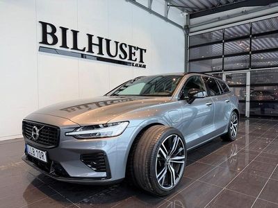 Grå Begagnad 2021 Volvo V60 R-Design Kombi | 369 900 kr