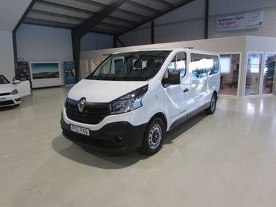 begagnad Renault Trafic Kombi 2.7t 1.6 dCi Euro 6 NAVI 9SITS LÅNG MOMS BIL