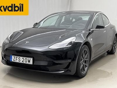 Begagnad Tesla Model 3 Long Range AWD 366 kW (498 HK) 2019 Svart Sedan