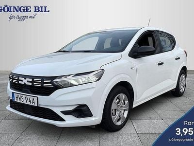 Begagnad Dacia Sandero Essentiel 91 HK (66 kW) 2022 Vit Halvkombi