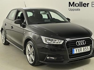 Svart Begagnad 2017 Audi A1 Sportback S-Line Halvkombi | 159 900 kr (Marknadspris)