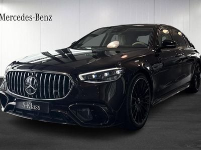 Röd Ny 2025 Mercedes S63 AMG AMG Sedan | 2 452 750 kr