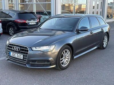Grå Begagnad 2018 Audi A6 S-Line Kombi | 178 900 kr (Marknadspris)