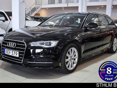 Begagnad Audi A6 S-Line 190 HK (139 kW) 2016 Brilliant black Kombi