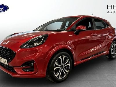 Röd Begagnad 2022 Ford Puma ST-Line SUV | 219 900 kr (Marknadspris)