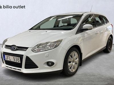 Begagnad Ford Focus 2011 Vit Kombi