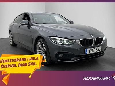 Grå Begagnad 2018 BMW 420 Gran Coupé Sportkupé | 239 900 kr (Marknadspris)