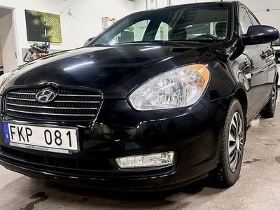 Svart Begagnad 2007 Hyundai Accent Sedan | 19 500 kr