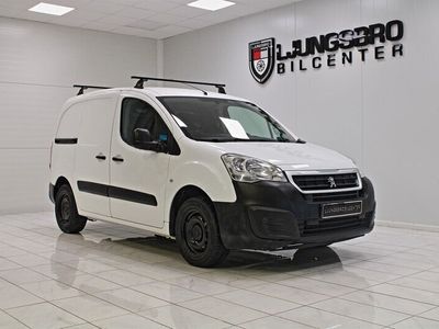 begagnad Peugeot Partner Van Utökad Last 1.6 BlueHDi 99hk 3-sits DRAG