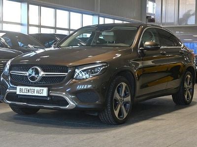 Mörkbrun Begagnad 2017 Mercedes GLC350 Sportkupé | 309 000 kr