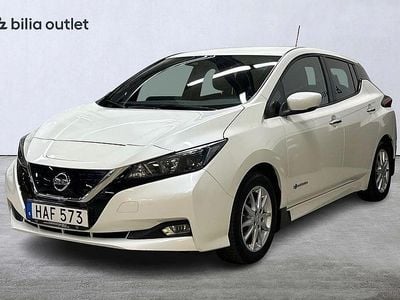 Begagnad Nissan Leaf 2018 Vit Halvkombi