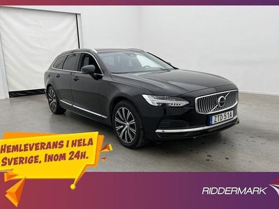 Svart Begagnad 2022 Volvo V90 Inscription Kombi | 348 900 kr (Marknadspris)