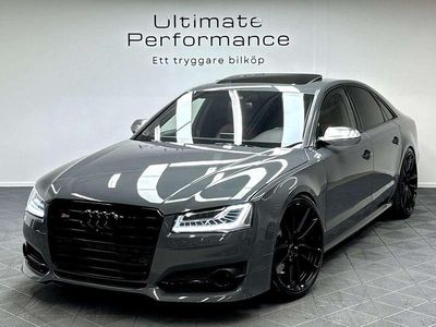 Begagnad Audi S8 Exclusive 520 HK (382 kW) 2016 Grå Sedan