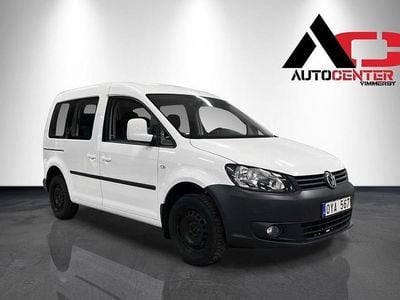Begagnad VW Caddy 109 HK (80 kW) 2011 Vit Minibuss